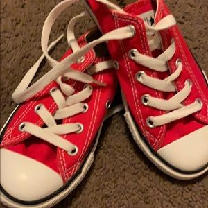 Red converse